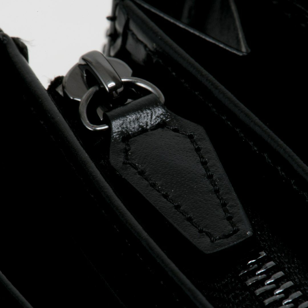 PATRICK COX  BLACK KINGS ラウンドファスナー長財布 ブラック