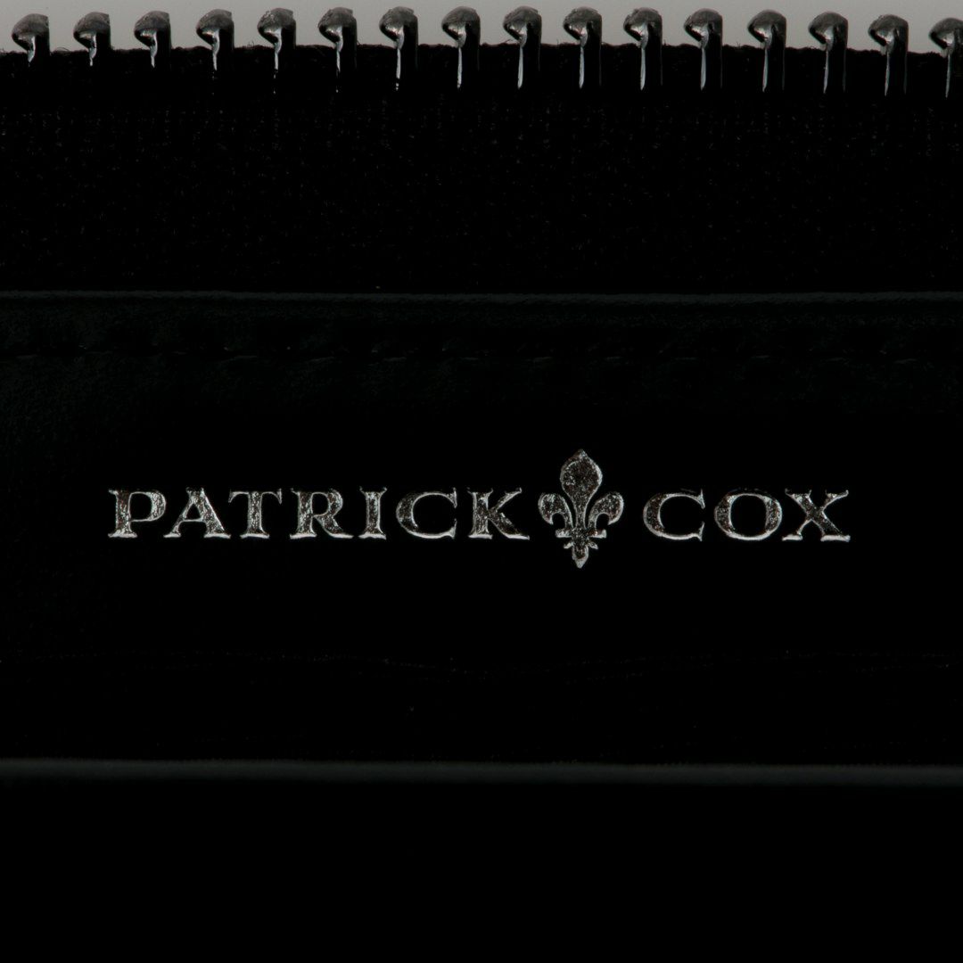 PATRICK COX  BLACK KINGS ラウンドファスナー長財布 ブラック