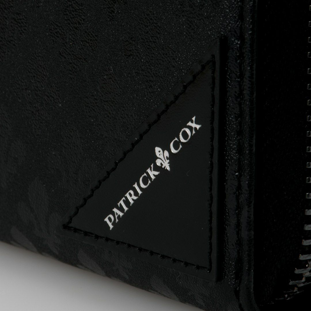 PATRICK COX  BLACK KINGS ラウンドファスナー長財布 ブラック