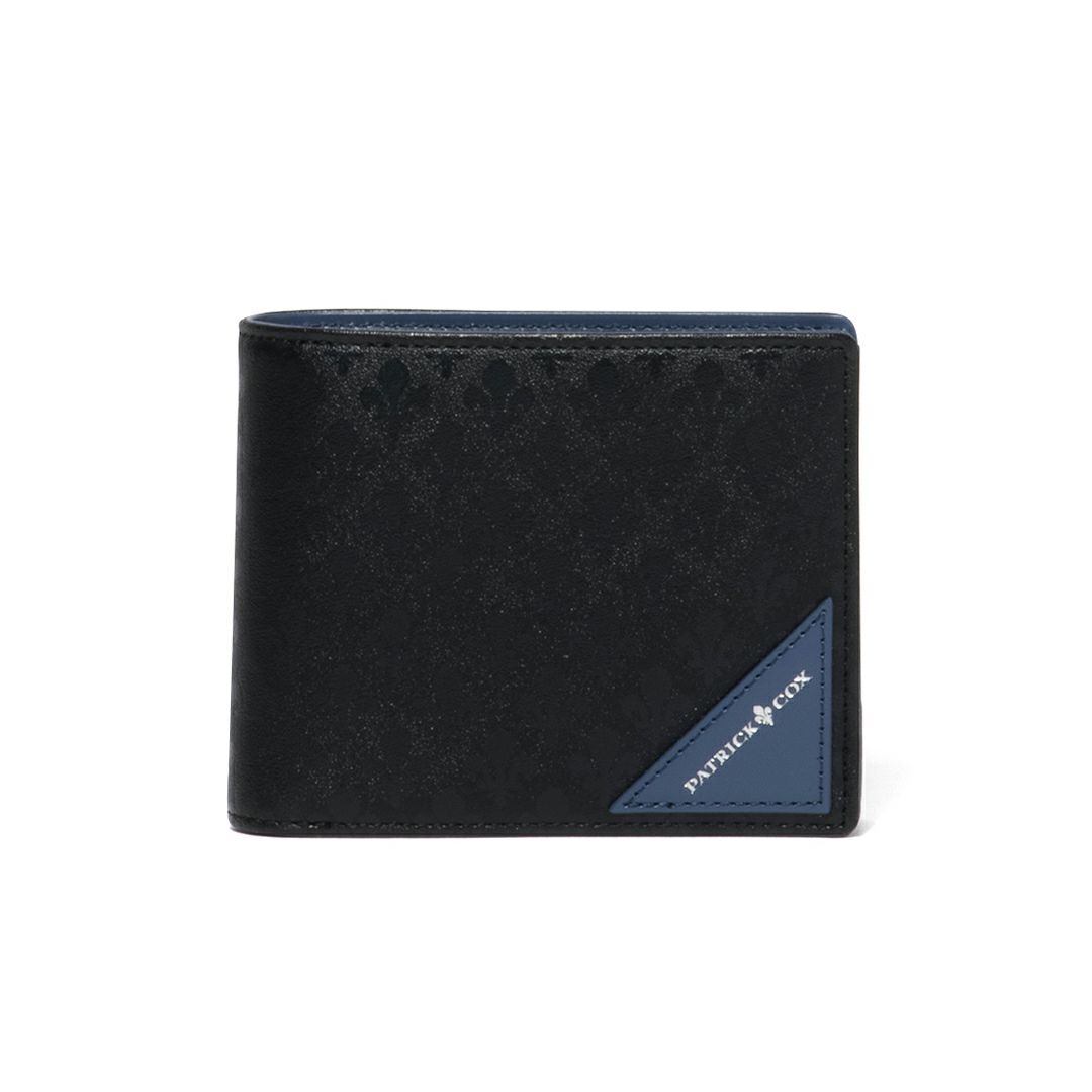 PATRICK COX  BLACK KINGS 二つ折り財布 ディープブルー