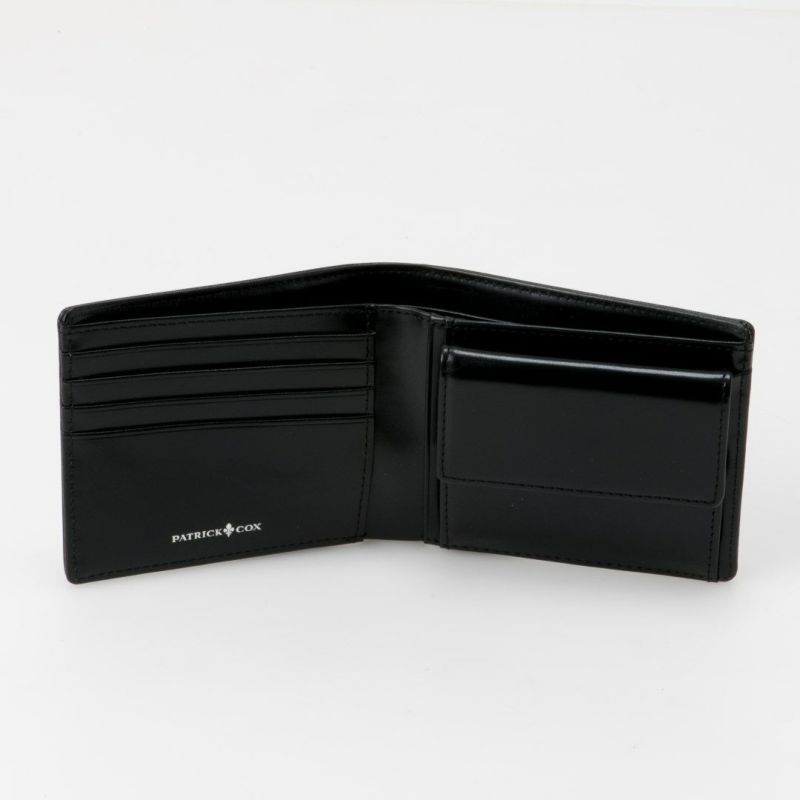PATRICK COX  BLACK KINGS 二つ折り財布 ブラック
