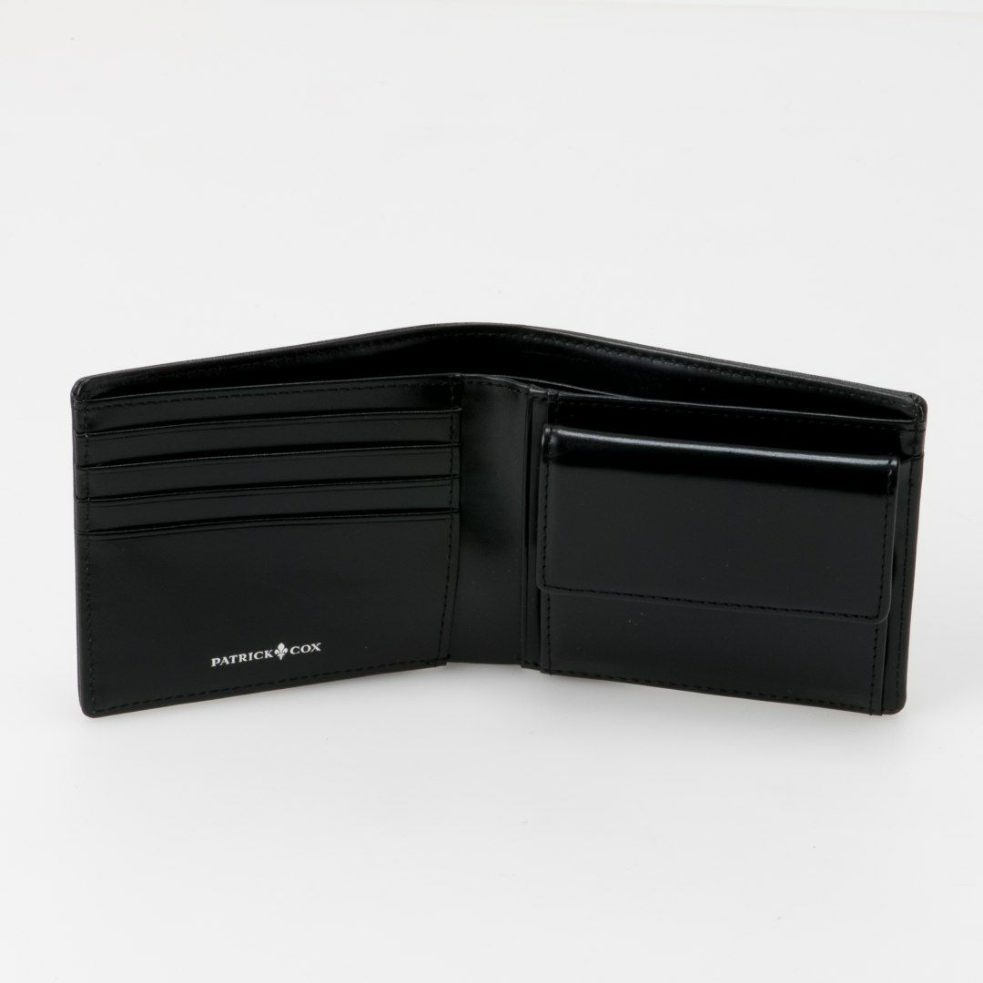 PATRICK COX  BLACK KINGS 二つ折り財布 ブラック