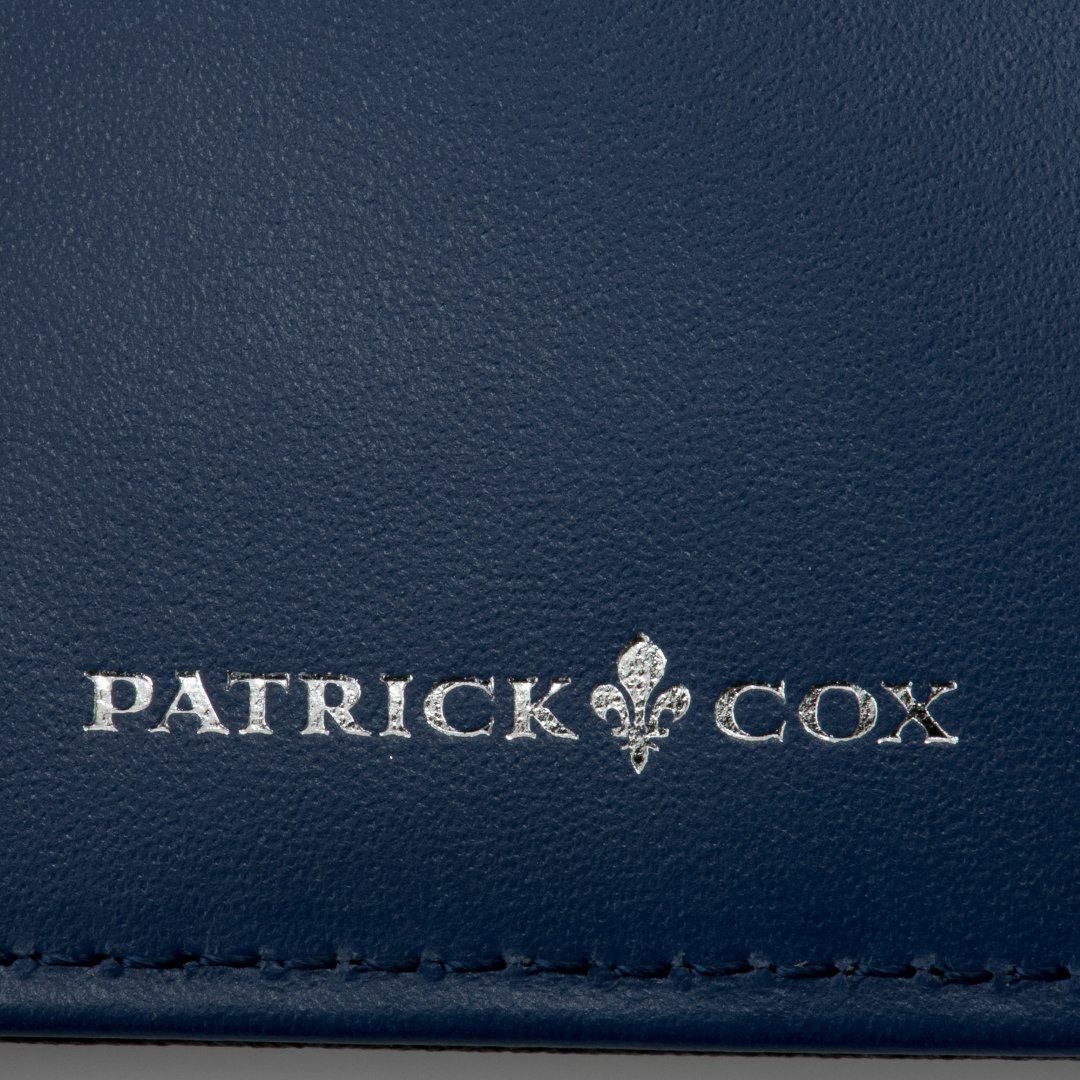 PATRICK COX  BLACK KINGS 二つ折り財布 ディープブルー