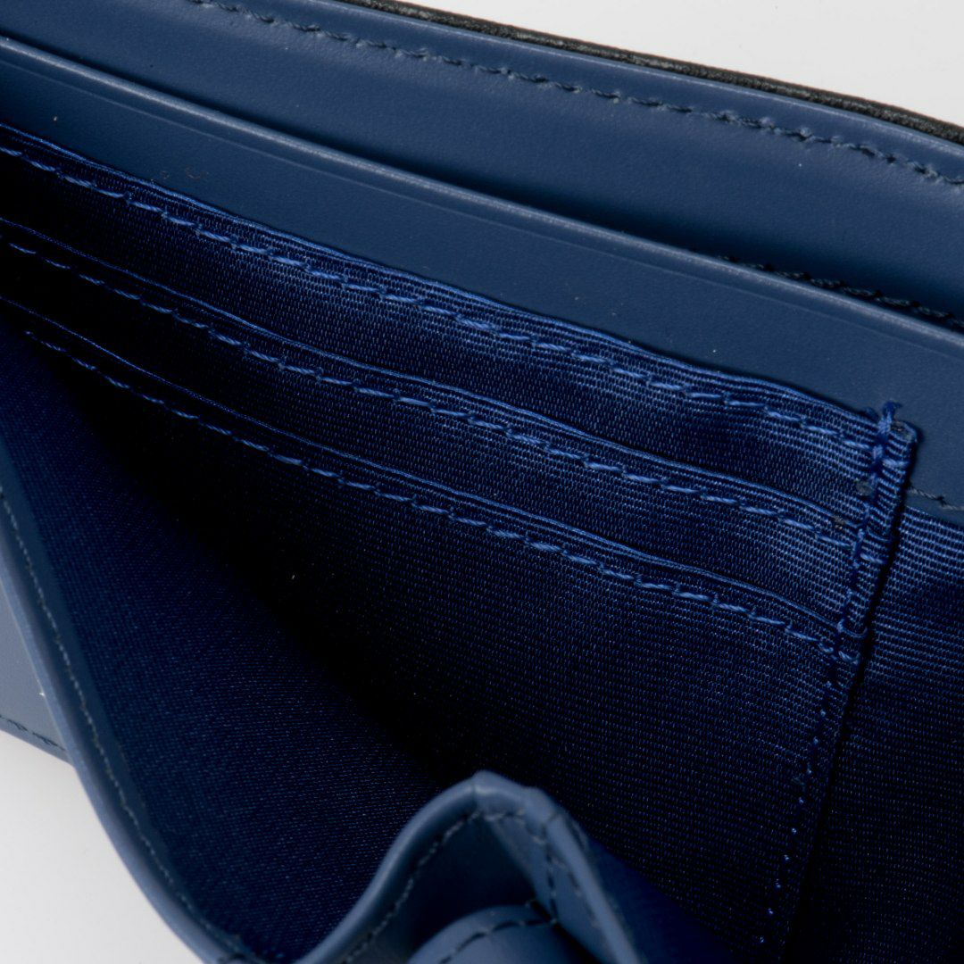 PATRICK COX  BLACK KINGS 二つ折り財布 ディープブルー