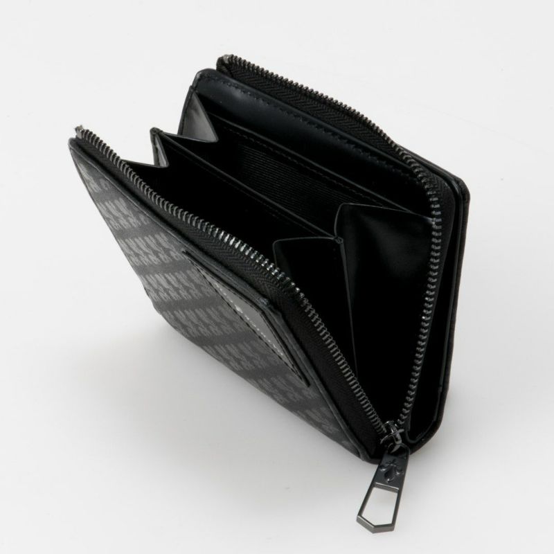 PATRICK COX  BLACK KINGS L字ファスナー二つ折り財布 ブラック