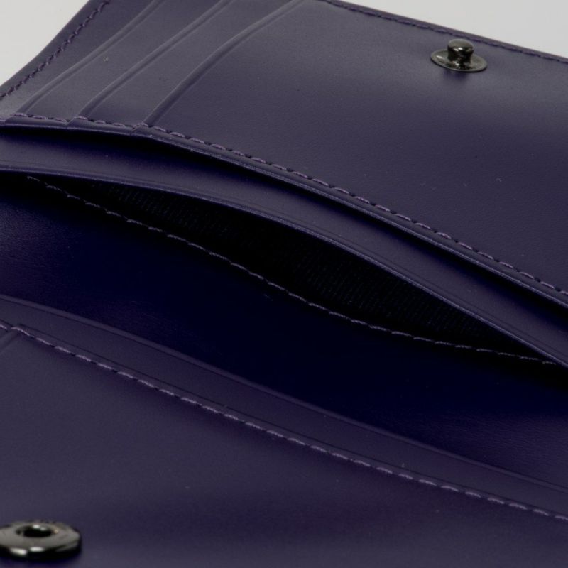  PATRICK COX  BLACK KINGS L字ファスナー二つ折り財布 パープル