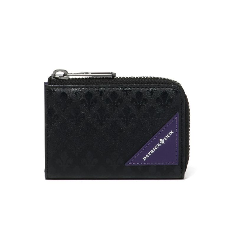 PATRICK COX  BLACK KINGS 小銭入れ パープル