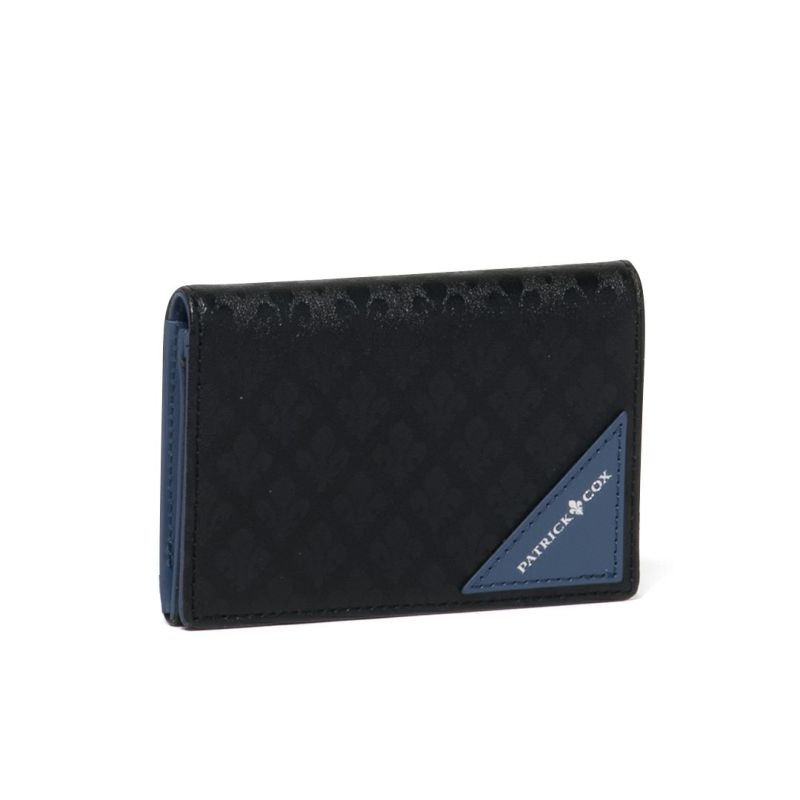PATRICK COX  BLACK KINGS 名刺入れ ディープブルー