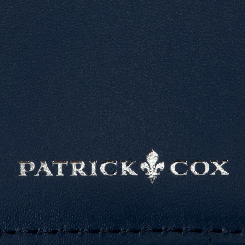 PATRICK COX  BLACK KINGS 名刺入れ ディープブルー