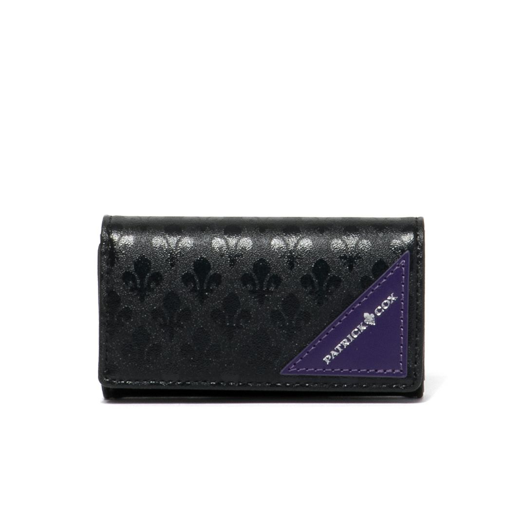 PATRICK COX  BLACK KINGS キーケース パープル