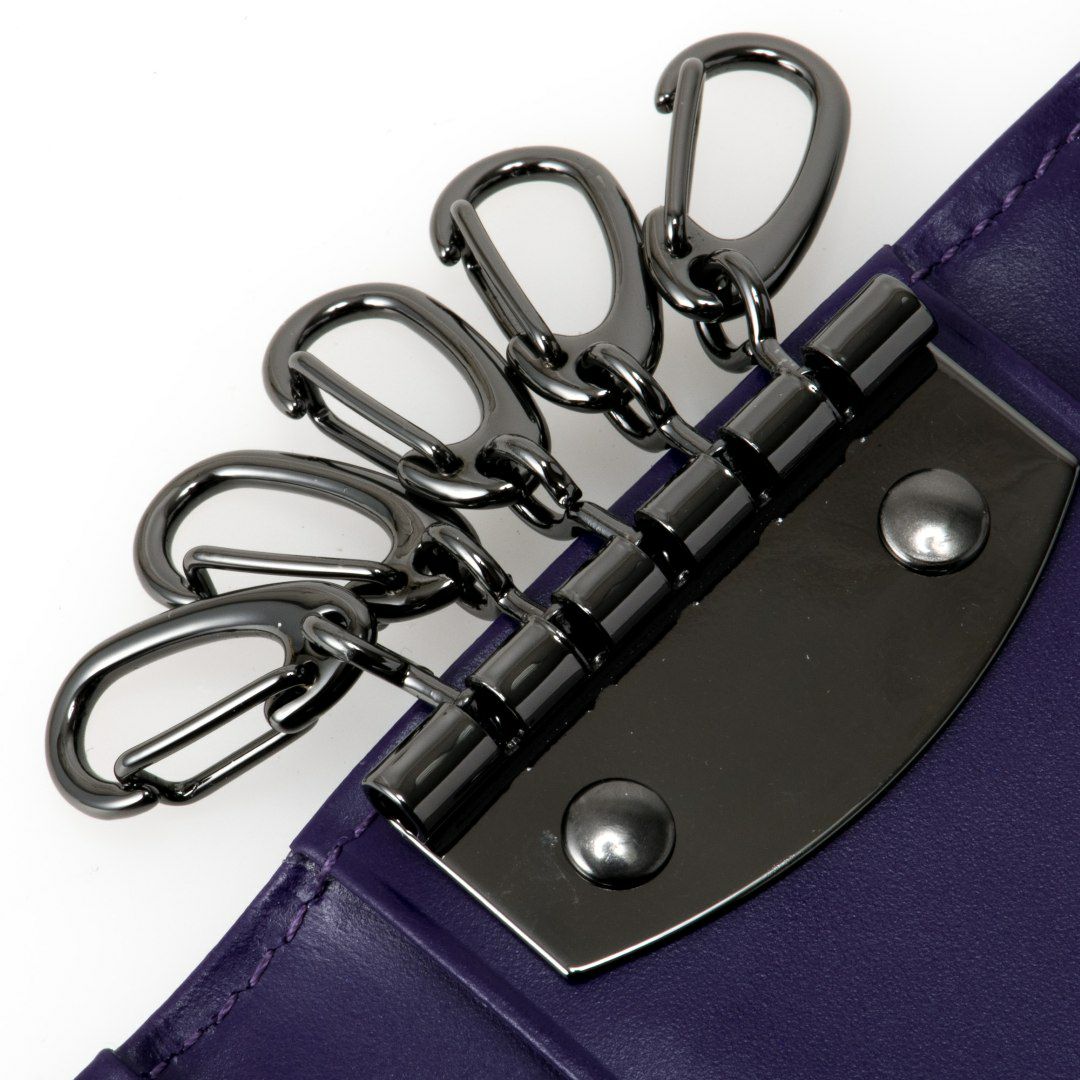 PATRICK COX  BLACK KINGS キーケース パープル