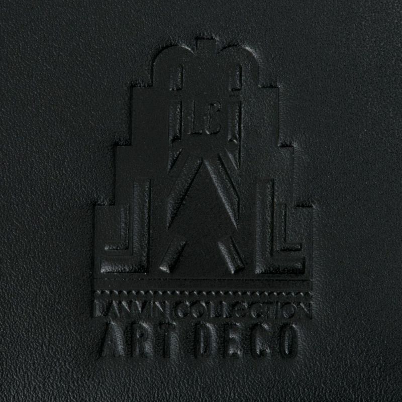 LANVIN COLLECTION couleur du vin かぶせ型長財布(2025年秋冬限定カラー) ネイビー