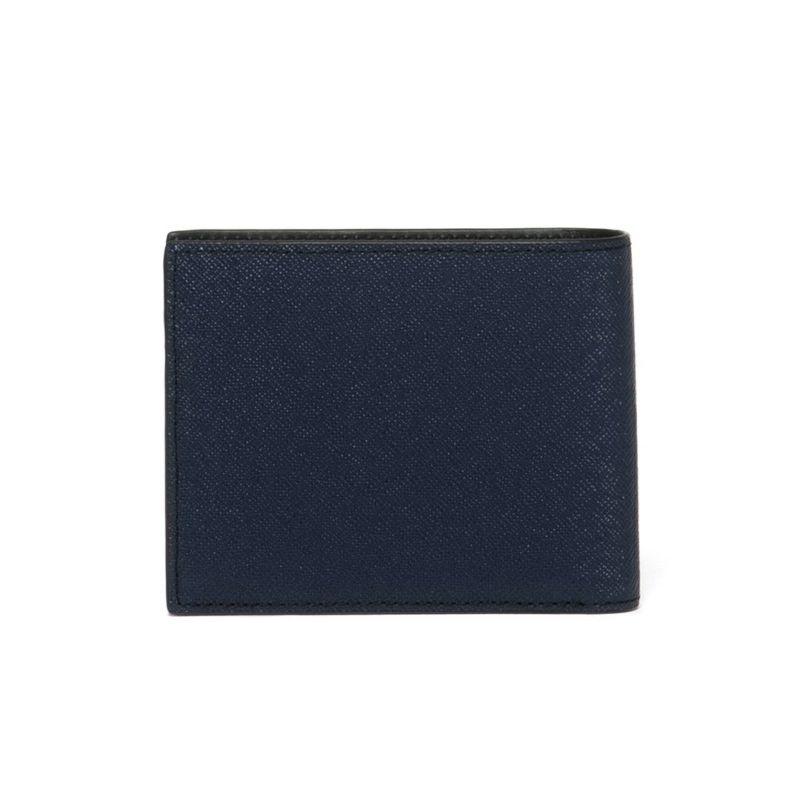 LANVIN COLLECTION couleur du vin 二つ折り財布(2025年秋冬限定カラー) ネイビー