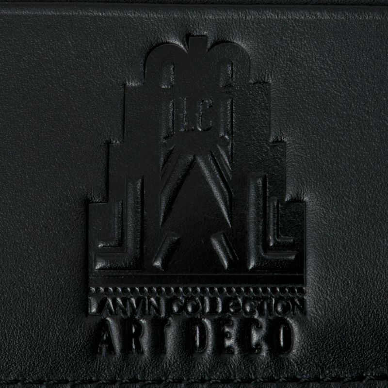 LANVIN COLLECTION couleur du vin 二つ折り財布(2025年秋冬限定カラー) ネイビー