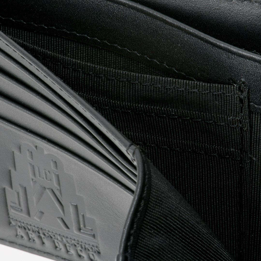 LANVIN COLLECTION couleur du vin 二つ折り財布(2025年秋冬限定カラー) ネイビー