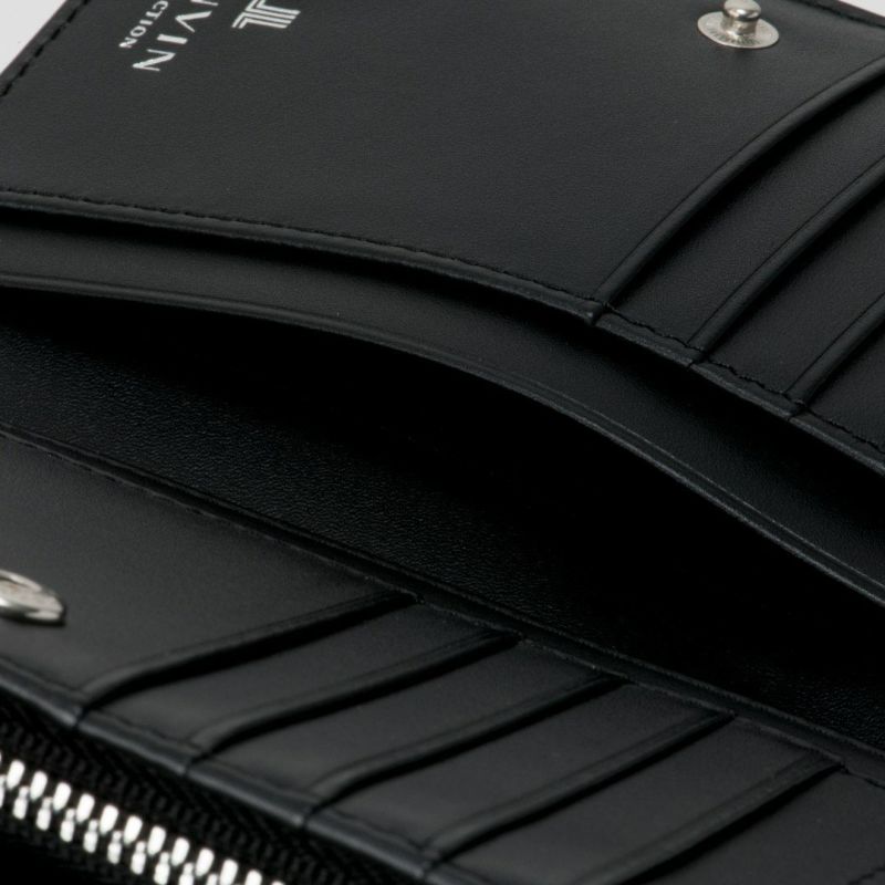 LANVIN COLLECTION couleur du vin 小銭入付二つ折り財布(縦型)(2025年秋冬限定カラー) ネイビー