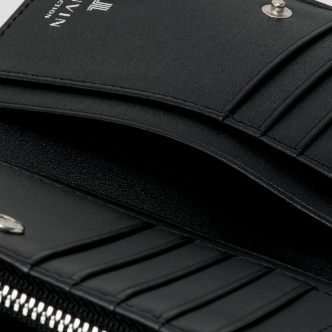 LANVIN COLLECTION couleur du vin 小銭入付二つ折り財布(縦型)(2025年秋冬限定カラー) ネイビー