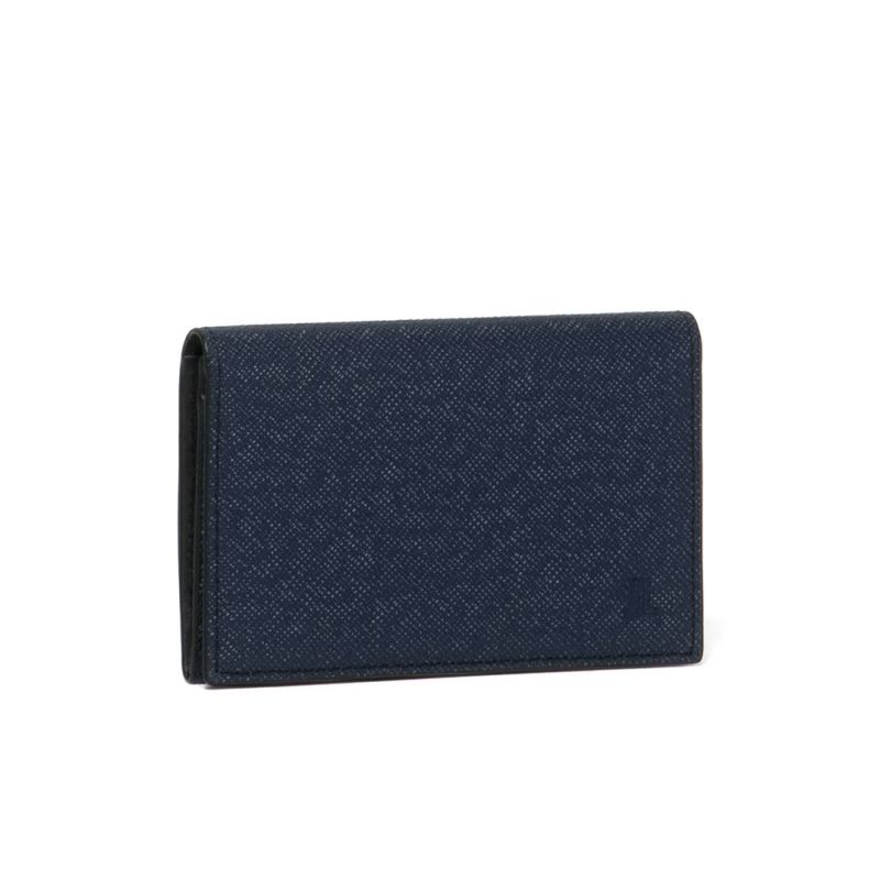 LANVIN COLLECTION couleur du vin 名刺入れ(2025年秋冬限定カラー) ネイビー