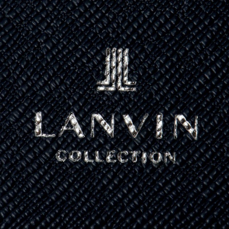 LANVIN COLLECTION couleur du vin 名刺入れ(2025年秋冬限定カラー) ネイビー