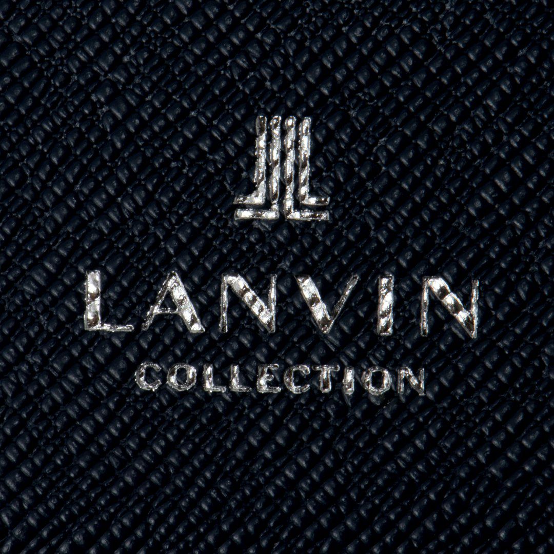 LANVIN COLLECTION couleur du vin 名刺入れ(2025年秋冬限定カラー) ネイビー