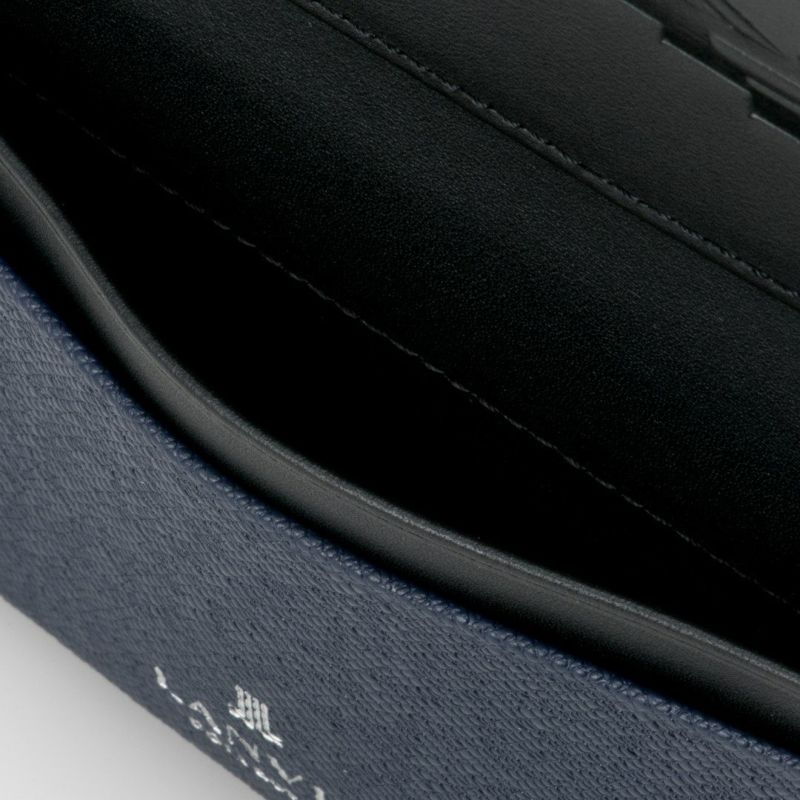 LANVIN COLLECTION couleur du vin 名刺入れ(2025年秋冬限定カラー) ネイビー