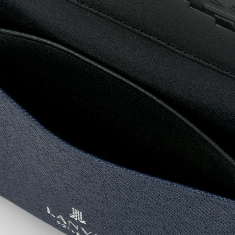 LANVIN COLLECTION couleur du vin 名刺入れ(2025年秋冬限定カラー) ネイビー