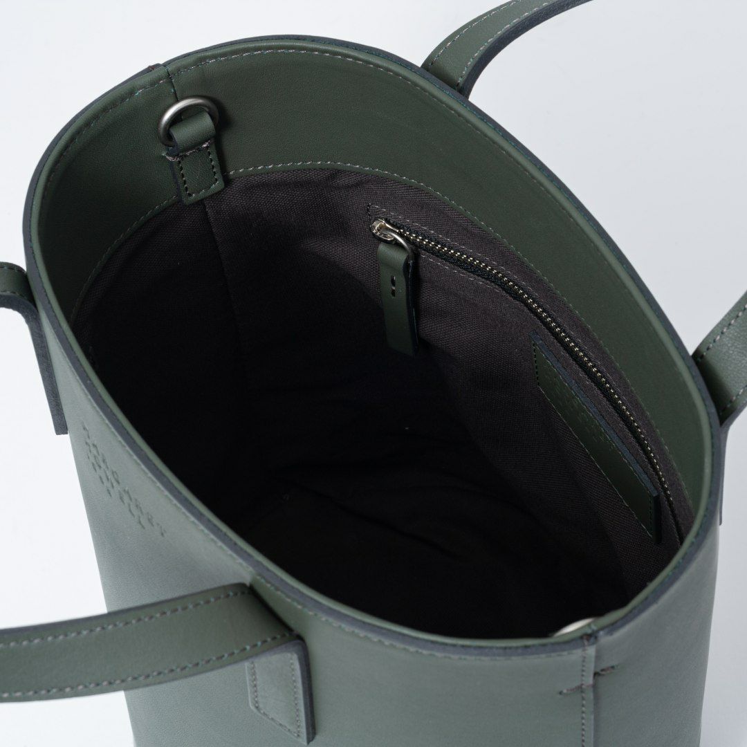 MARGARET HOWELL idea アトリウム 2WAYトート ダークグリーン