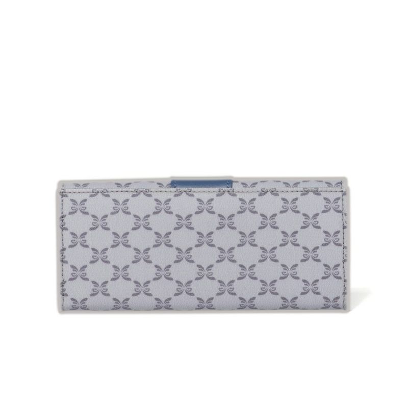 U by ungaro ミレーユ BOX長財布 ブルー