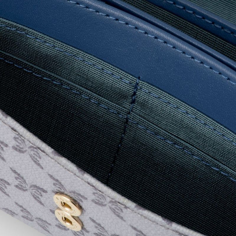 U by ungaro ミレーユ BOX長財布 ブルー