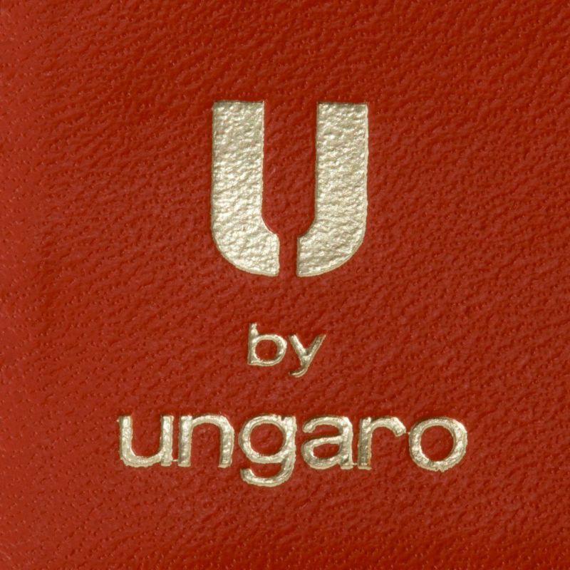  U by ungaro ミレーユ BOX折り財布 オレンジ