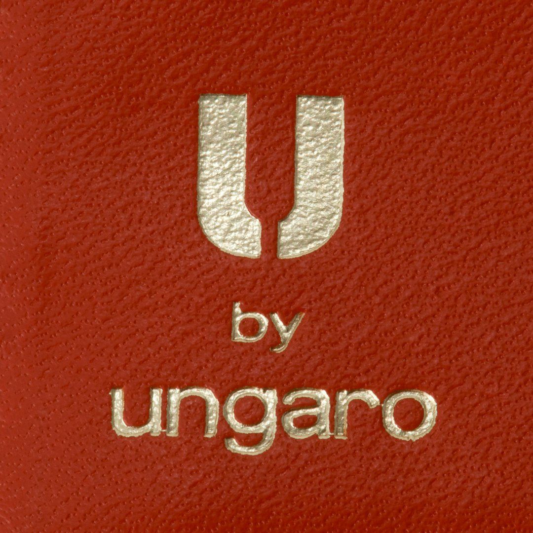  U by ungaro ミレーユ BOX折り財布 オレンジ