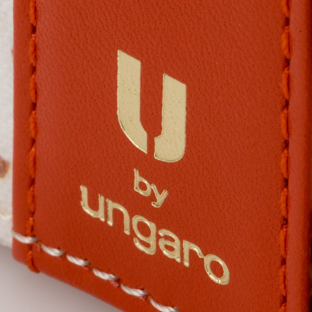  U by ungaro ミレーユ BOX折り財布 オレンジ