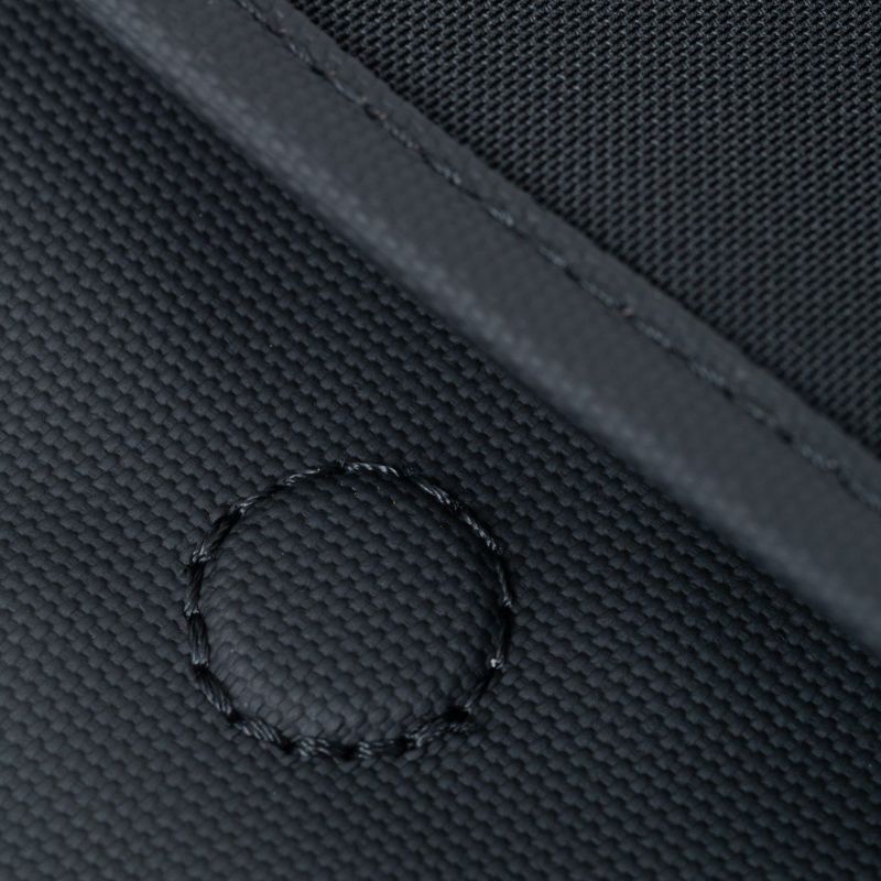 BEAMS DESIGN ELASTIC MESH ショルダーバッグ【BMMH0BSB】 ブラック