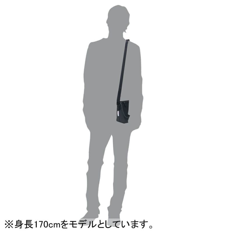 BEAMS DESIGN ELASTIC MESH ショルダーバッグ【BMMH0BSB】