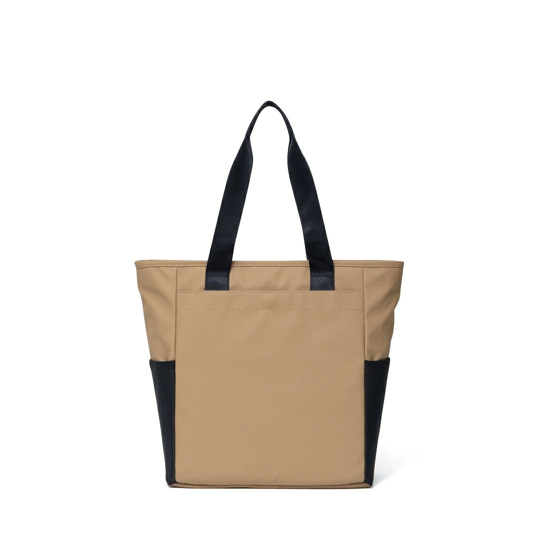 BEAMS DESIGN ELASTIC MESH トートバッグ【BMMH0BT3】 サンドベージュ
