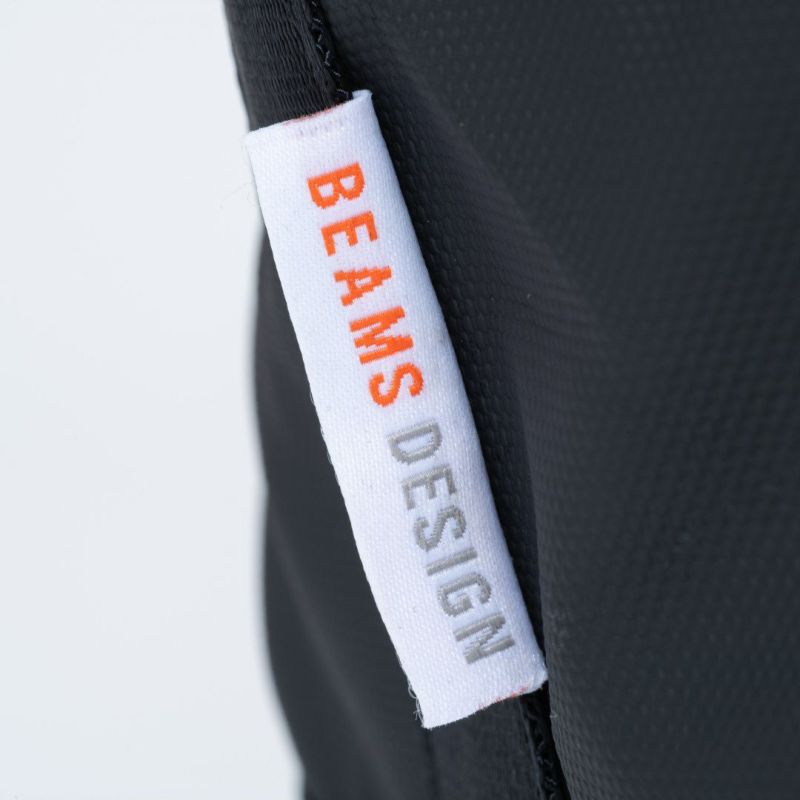 BEAMS DESIGN ELASTIC MESH ボストンバッグ【BMMH0BB1】 ブラック