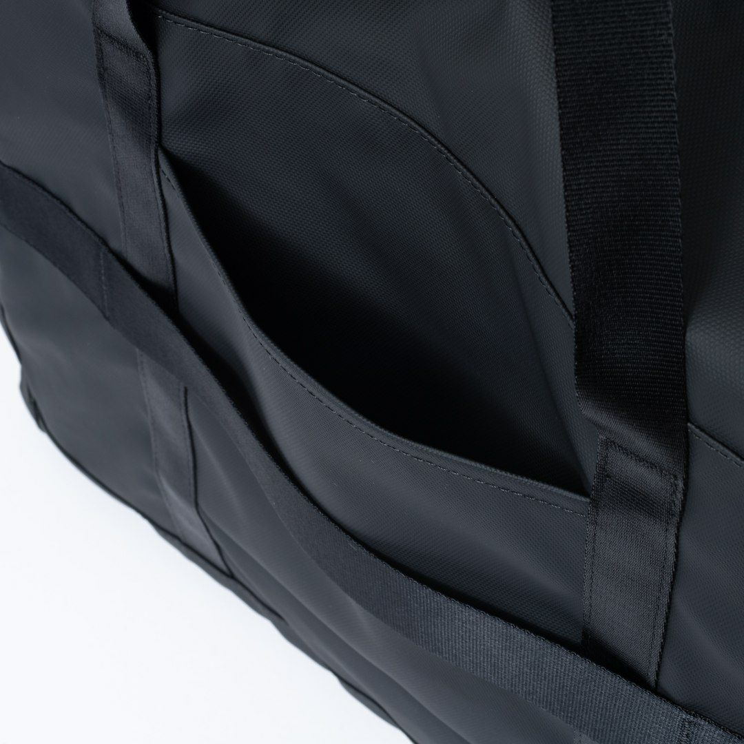 BEAMS DESIGN ELASTIC MESH ボストンバッグ【BMMH0BB1】 ブラック