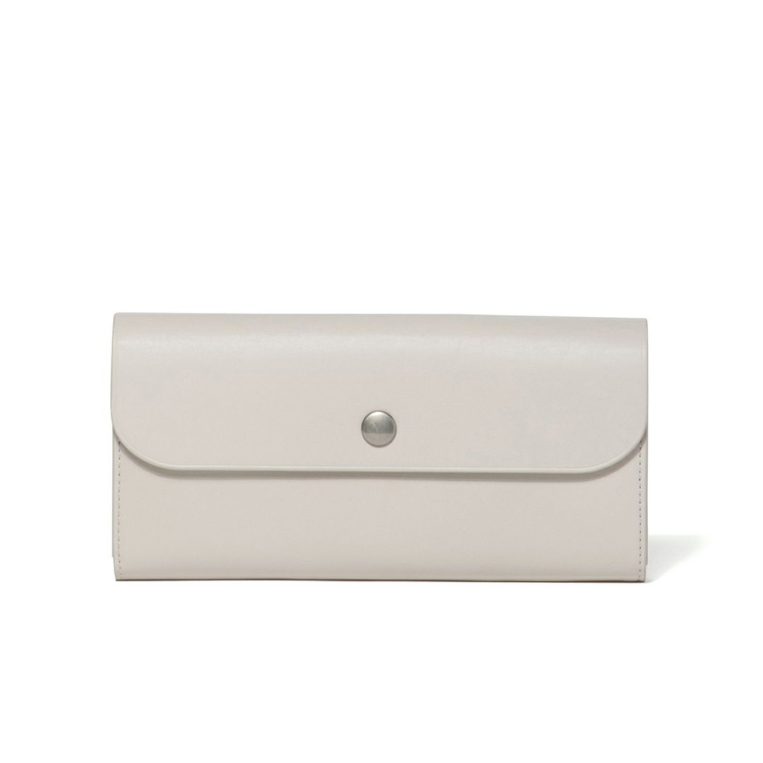 MARGARET HOWELL idea ナッシュ 長財布 ライトグレー