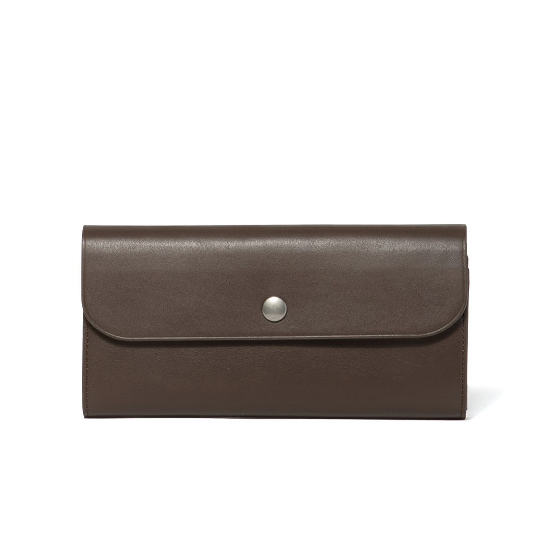 MARGARET HOWELL idea ナッシュ 長財布 モカ