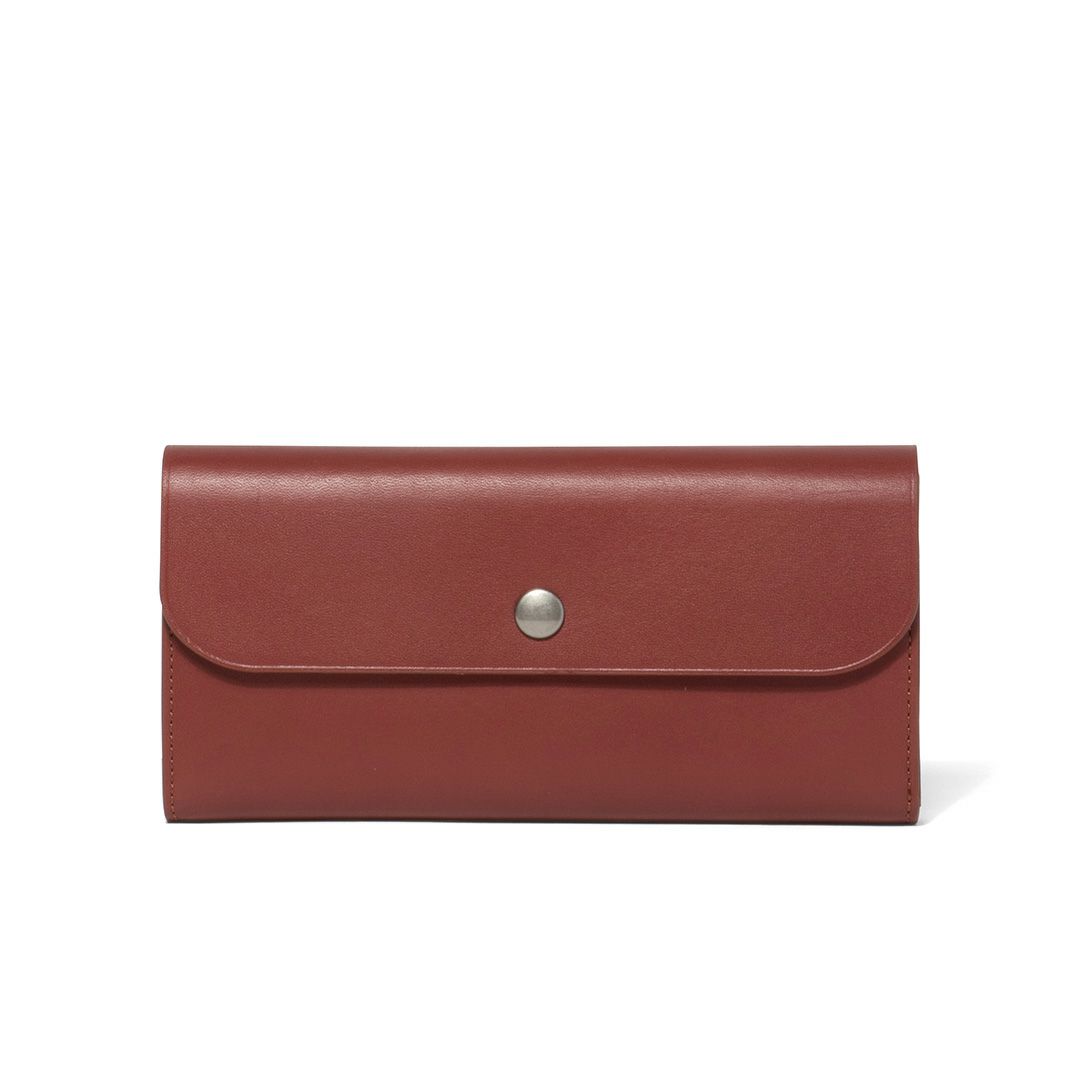 MARGARET HOWELL idea ナッシュ 長財布 レンガ