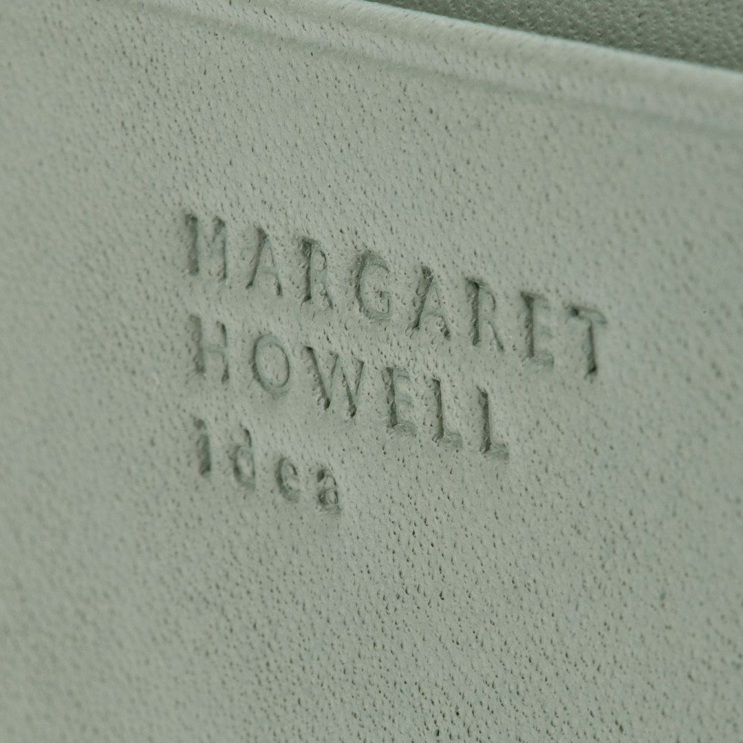 MARGARET HOWELL idea ナッシュ 長財布 ブルーグリーン