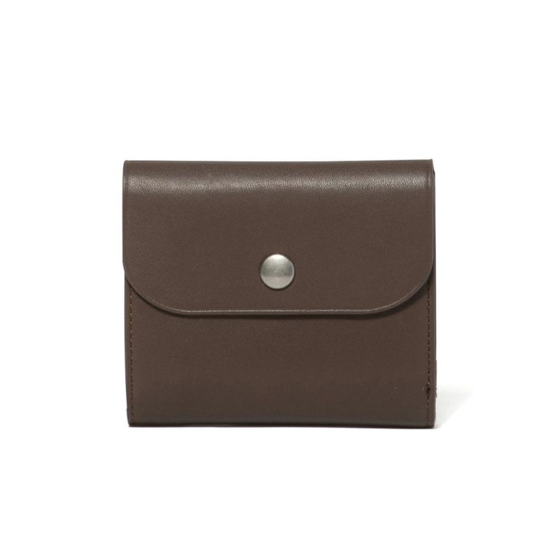 MARGARET HOWELL idea ナッシュ BOX折り財布 モカ