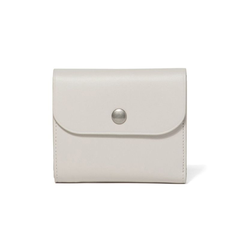 MARGARET HOWELL idea ナッシュ BOX折り財布 ライトグレー