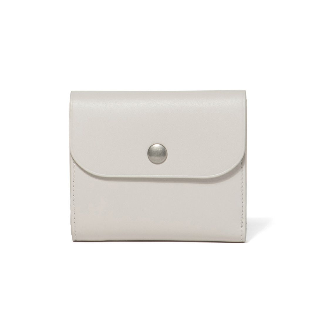MARGARET HOWELL idea ナッシュ BOX折り財布 ライトグレー