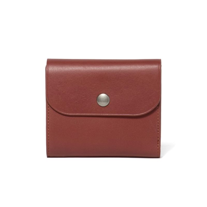 MARGARET HOWELL idea ナッシュ BOX折り財布 レンガ