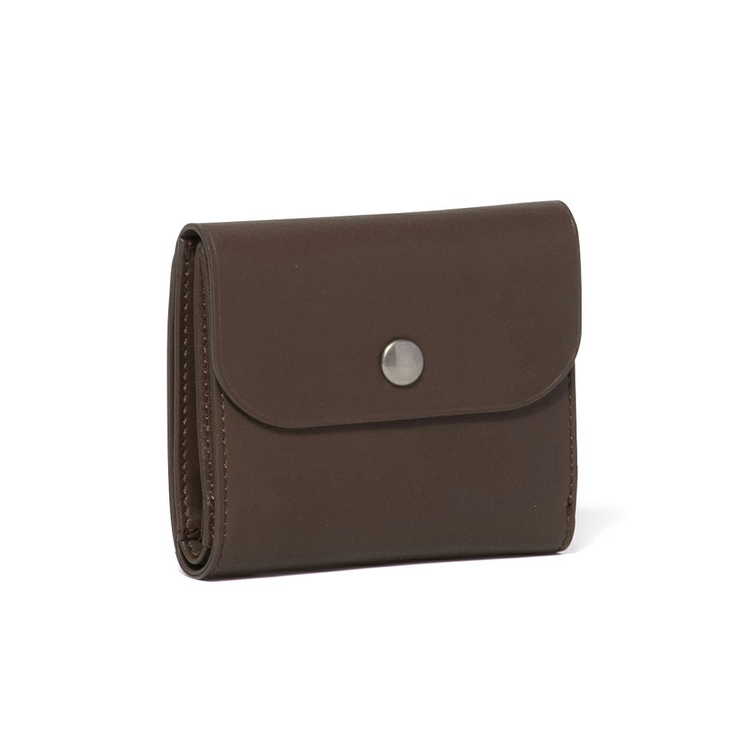 MARGARET HOWELL idea ナッシュ BOX折り財布 モカ