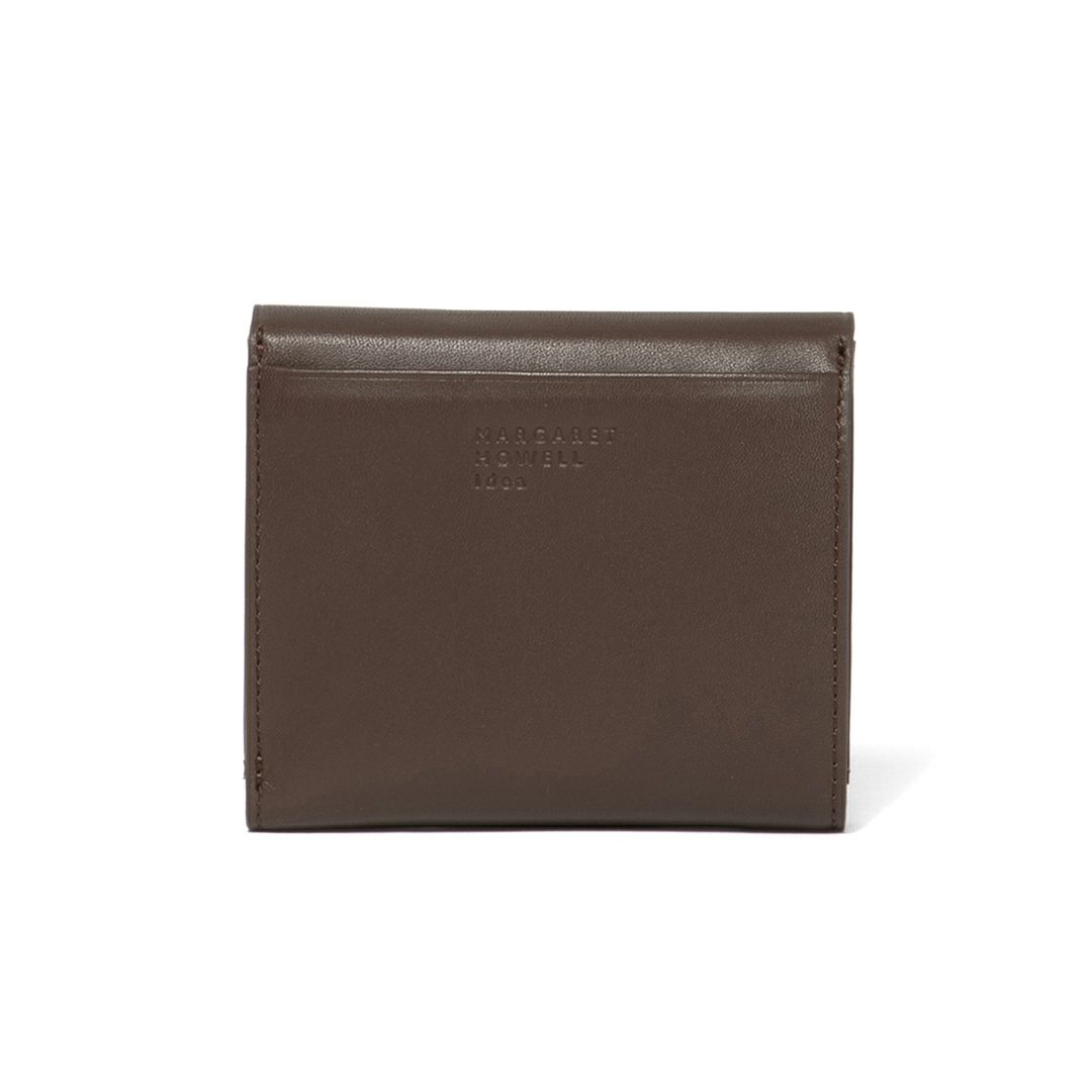 MARGARET HOWELL idea ナッシュ BOX折り財布 モカ