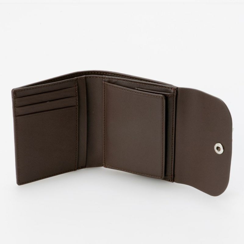 MARGARET HOWELL idea ナッシュ BOX折り財布 モカ