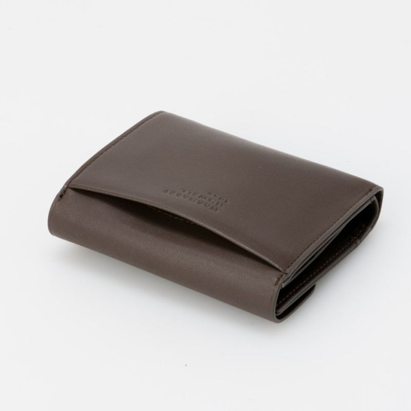 MARGARET HOWELL idea ナッシュ BOX折り財布 モカ