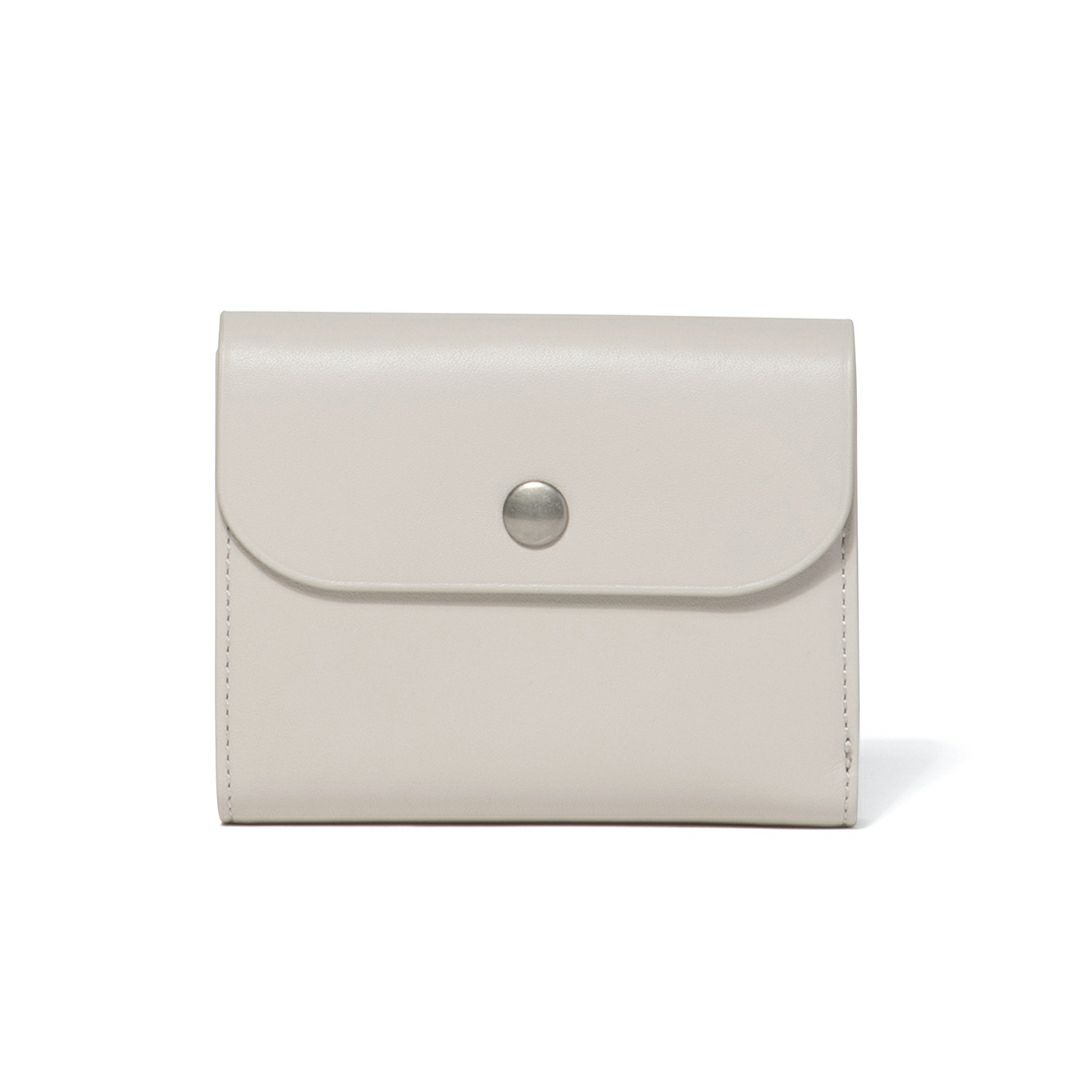 MARGARET HOWELL idea ナッシュ 折り財布 ライトグレー